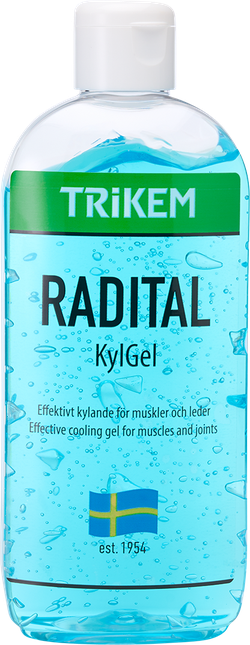 Radital KylGel | Snabbverkande och effektiv kyla för ömma muskler | Trikem Radital KylGel | Snabbverkande och effektiv kyla för ömma muskler | Trikem