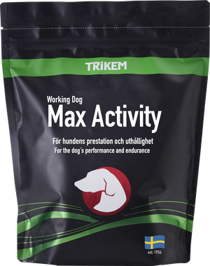 Max Activity | Tillskott för hund | Trikem Max Activity | Tillskott för hund | Trikem