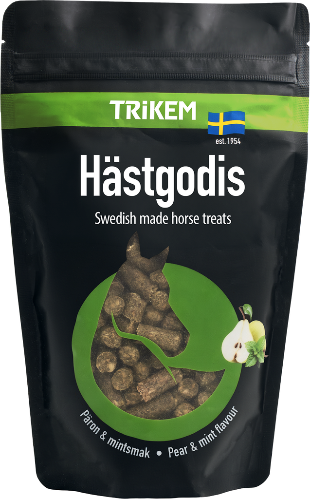 [1870600] Hästgodis Päron & Mint 600 g
